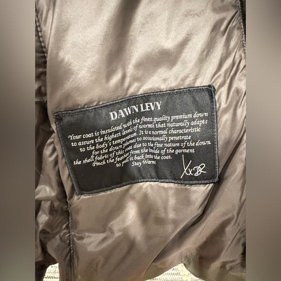 Dawn Levy Luka Fitted Parka with Velvet & Fur Trim XS - Picture 9 of 9